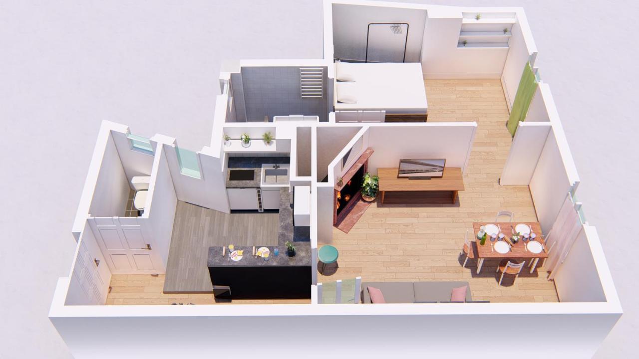 Apartamento Le Charme Haussmannien-10 Min Paris Argenteuil Exterior foto